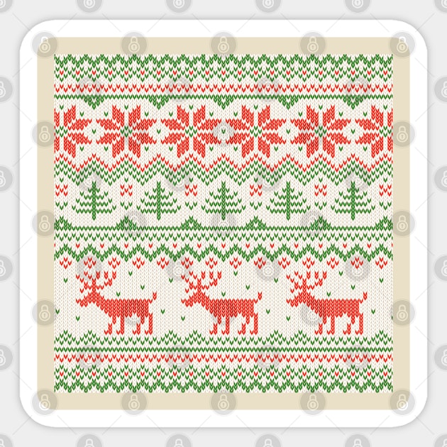 Ugly Sweater Chritsmas Gift Sticker by igzine